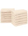 Superior Eco-friendly 12pc Solid Face Towel Set