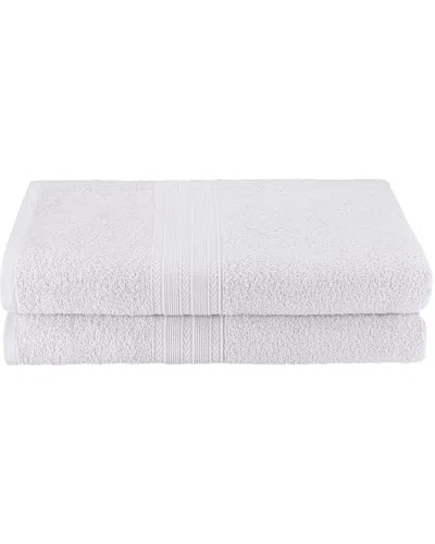 Superior Eco-friendly 2pc Solid Bath Sheet Towel Set