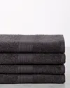Superior Eco-friendly 4pc Solid Bath Towel Set