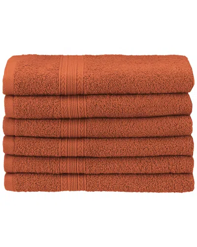 SUPERIOR SUPERIOR ECO FRIENDLY 6PC HAND COTTON TOWEL SET