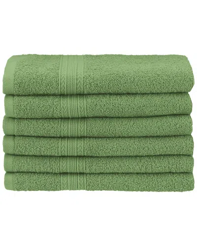 SUPERIOR SUPERIOR ECO FRIENDLY 6PC HAND COTTON TOWEL SET