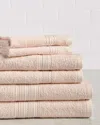 Superior Eco-friendly 6pc Solid Absorbent Towel Set