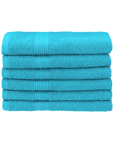 Superior Eco-friendly 6pc Solid Hand Towel Set