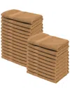 Superior Eco-friendly Absorbent 24pc Face Towel Set