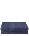 Superior Eco-friendly 2pc Solid Bath Sheet Towel Set