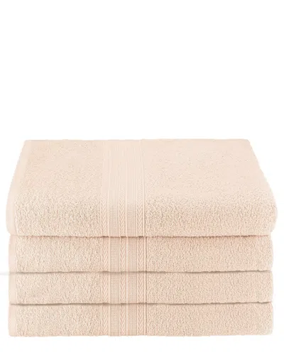 Superior Eco-friendly Absorbent 4pc Bath Towel Set