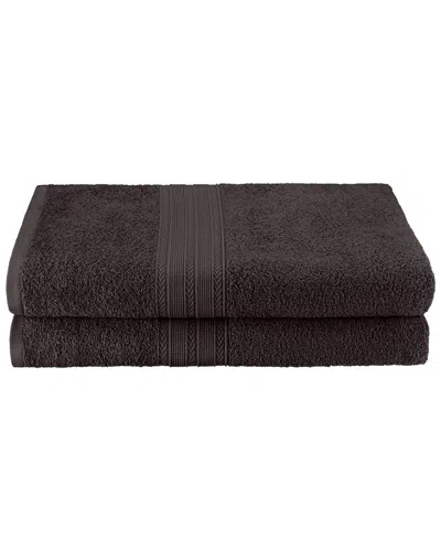 Superior Eco-friendly 2pc Solid Bath Sheet Cotton Towel Set
