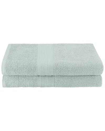 Superior Eco-friendly 2pc Solid Bath Sheet Cotton Towel Set