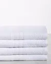 Superior Eco-friendly 4pc Solid Bath Cotton Towel Set