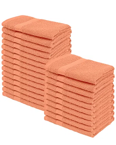 Superior Eco-friendly Absorbent 24pc Face Cotton Towel Set