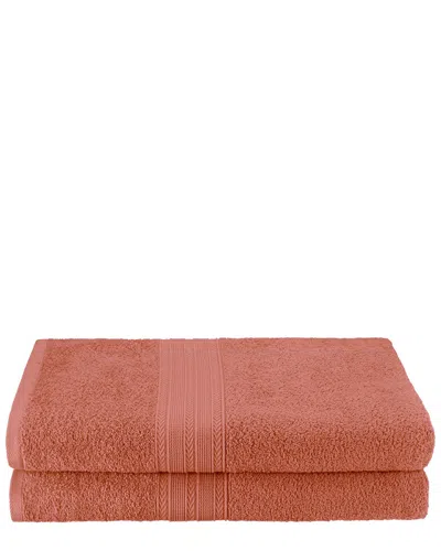 Superior Eco-friendly Absorbent 2pc Bath Cotton Sheet Set