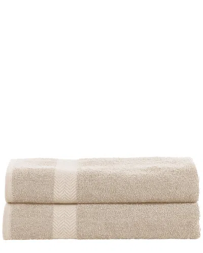 Superior Eco-friendly Absorbent 2pc Bath Cotton Sheet Set