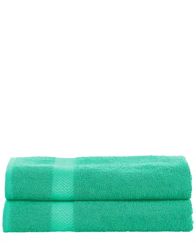 Superior Eco-friendly Absorbent 2pc Bath Cotton Sheet Set