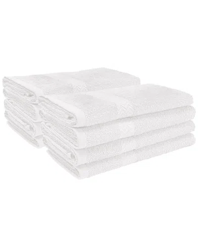 Superior Eco-friendly Absorbent 8pc Hand Cotton Towel Set In Multi