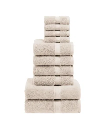 Superior Egyptian Cotton 10-pc. Towel Set In Neutral