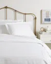 Superior Egyptian Cotton 1000 Thread Count Embroidered Duvet Cover Set In White