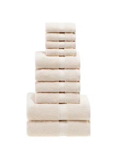 Superior Egyptian Cotton 10-pc. Towel Set In Neutral