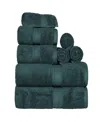 Superior Egyptian Cotton 8-pc. Towel Set In Blue