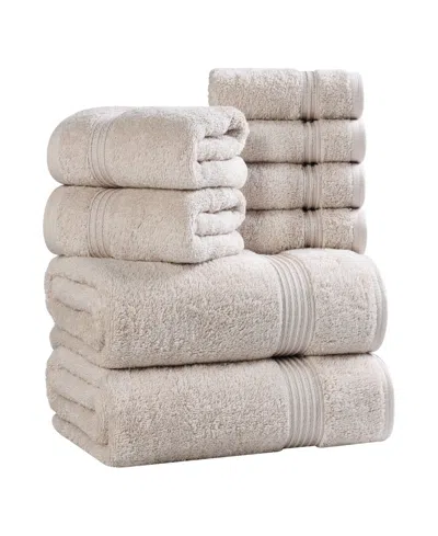 Superior Egyptian Cotton 8-pc. Towel Set In Gray
