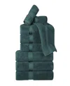 Superior Egyptian Cotton 9-pc. Towel Set In Blue