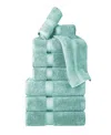 Superior Egyptian Cotton 9-pc. Towel Set In Green