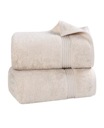Superior Egyptian Cotton Bath Towel, Set Of 2 In Gray