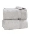 Superior Egyptian Cotton Bath Towel, Set Of 2 In Gray
