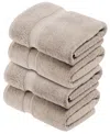 Superior Egyptian Cotton Bath Towel, Set Of 4 In Neutral