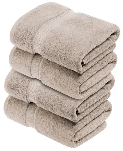 Superior Egyptian Cotton Bath Towel, Set Of 4 In Gray