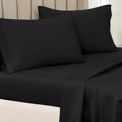 Superior Egyptian Cotton Classic Soft 650tc Pillowcase In Black