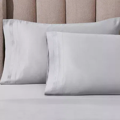 Superior Egyptian Cotton Luxury Heavyweight 1000tc Pillowcase In Silver