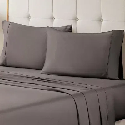 Superior Egyptian Cotton Luxury Sateen 700tc Pillowcase In Gray