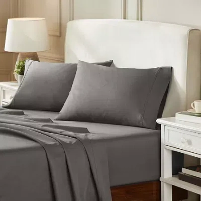 Superior Egyptian Cotton Luxury Sateen 850tc Pillowcase In Gray