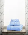 Superior Highly Absorbent Egyptian Cotton 3-piece Ultra Plush Solid Assorted Towel Set In Light Blue