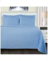 Superior Flannel Duvet Set In Blue