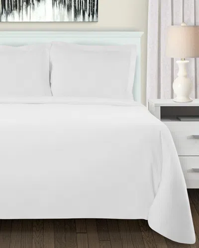 Superior Flannel Solid Deep Pocket Sheet Set In White