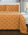 SUPERIOR SUPERIOR FLANNEL TRELLIS DEEP POCKET SHEET SET