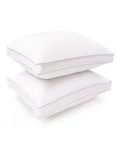 Superior Gusseted 2 Pack Pillows In White