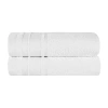 Superior Hays Collection | 100% Cotton 2-pc. Bath Sheet In White