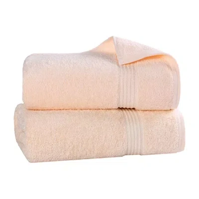 Superior Heritage Collection | 100% Egyptian Cotton 2-pc. Bath Sheet In Pink