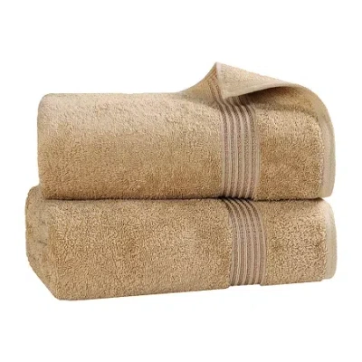 Superior Heritage Collection | 100% Egyptian Cotton 2-pc. Bath Sheet In Sand