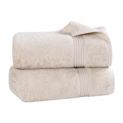 Superior Heritage Collection | 100% Egyptian Cotton 2-pc. Bath Sheet In White