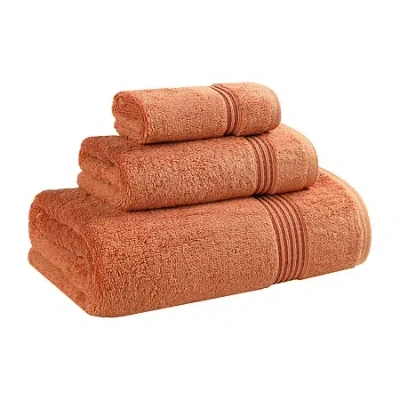 Superior Heritage Collection | 100% Egyptian Cotton 3-pc. Quick Dry Solid Bath Towel Set In Brown