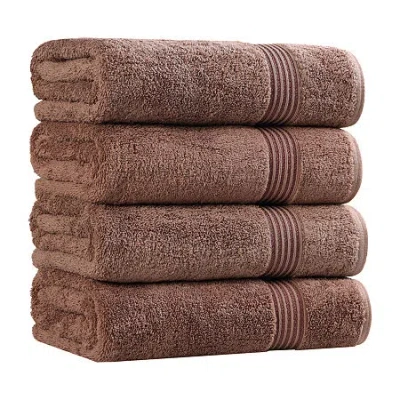 Superior Heritage Collection | 100% Egyptian Cotton 4-pc. Quick Dry Bath Towel In Sand