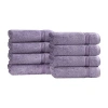 Superior Heritage Collection | 100% Egyptian Cotton 6-pc. Solid Hand Towel In Purple