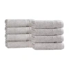 Superior Heritage Collection | 100% Egyptian Cotton 6-pc. Solid Hand Towel In Silver