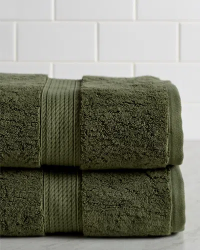 Superior Highly Absorbent 2pc Ultra Plush Bath Egyptian Cotton Towel Set
