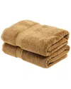 Superior Highly Absorbent 2pc Ultra Plush Solid Towel Set