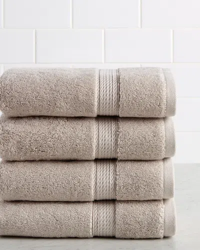 Superior Highly Absorbent 4pc Ultra Plush Hand Egyptian Cotton Towel Set