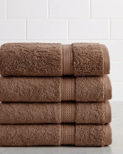 Superior Highly Absorbent 4pc Ultra Plush Hand Egyptian Cotton Towel Set